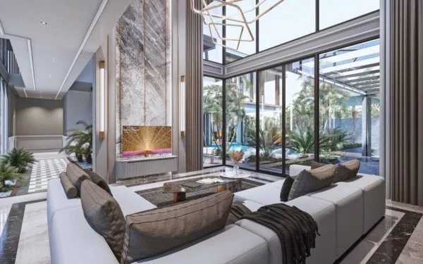 4 Bedroom Villa for Sale in Bang Lamung master bedroom with ensuite