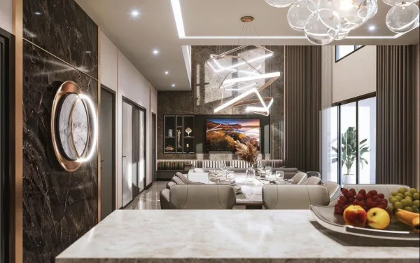 4 Bedroom Villa for Sale in Nong Prue master bedroom with ensuite