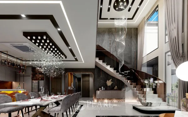 5 Bedroom House for Sale in The Richest Valley master bedroom with ensuite bathroom