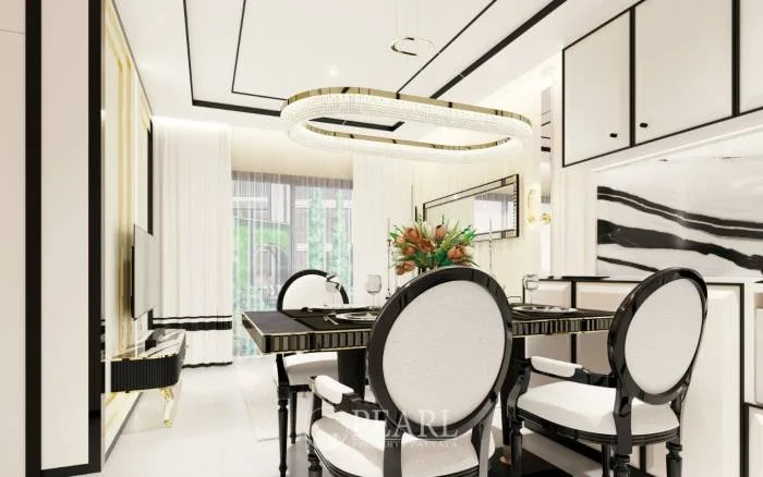 2 Bedroom Condo for Sale in The Embassy Jomtien master bedroom with king-size bed