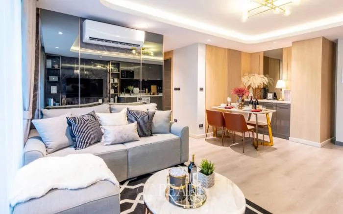 2 Bedroom Condo for Sale in Pristine Park 3 living room with sofa