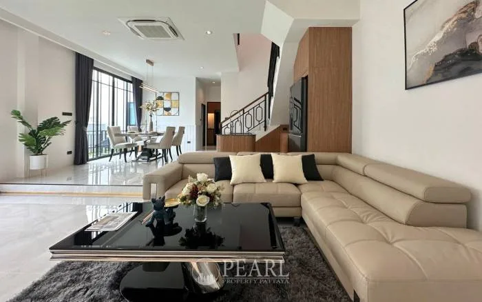 3 Bedroom Townhouse for Sale at Glam Boonsampan 6 contemporary kitchen with island