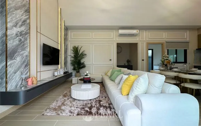 3 Bedroom House for Sale in Celestial Villa modern kitchen with island