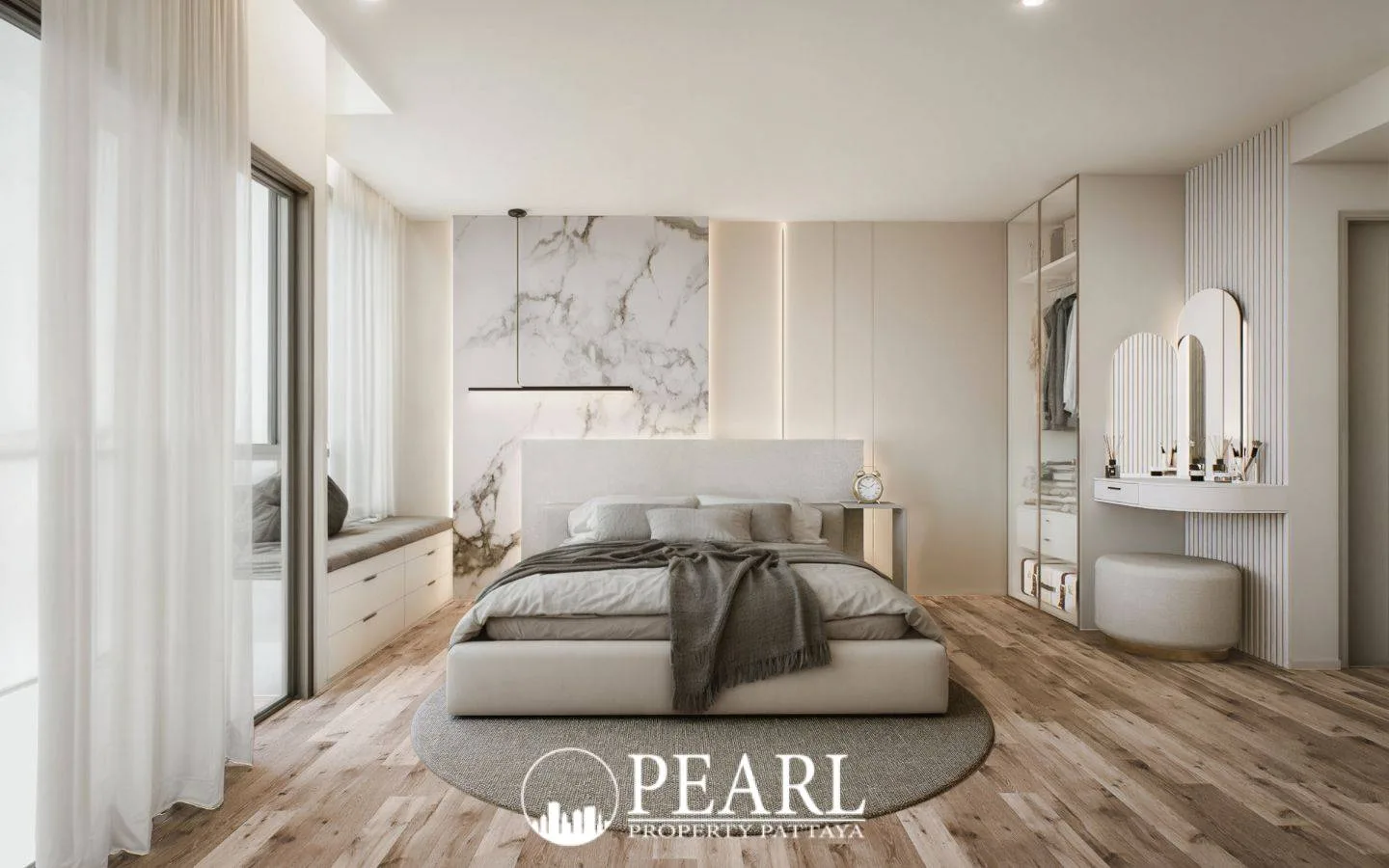 Studio Condo for Sale in Siam Oriental Oasis compact kitchen area