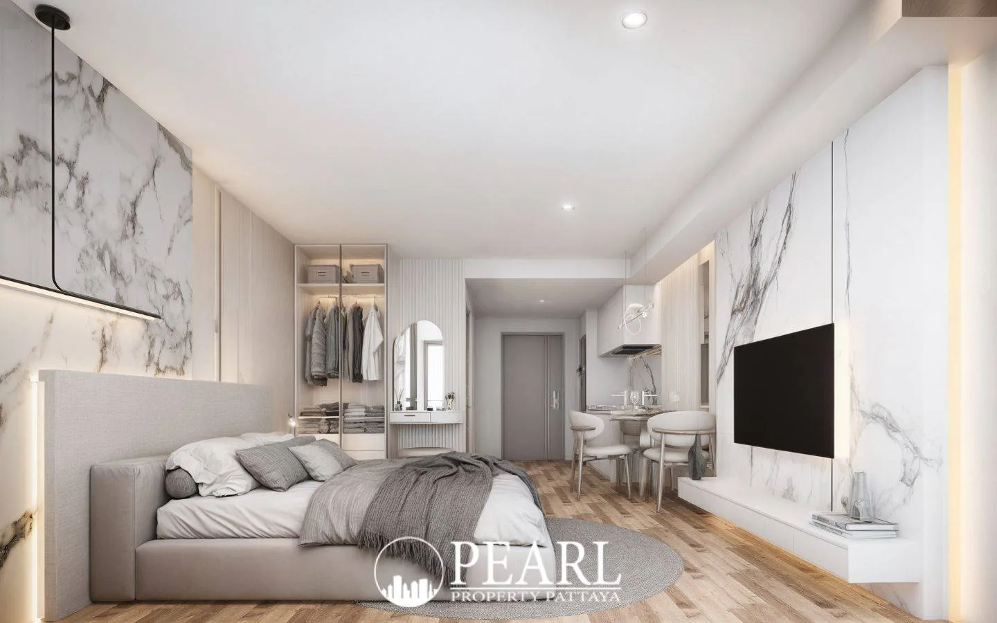 Studio Condo for Sale in Siam Oriental Oasis modern living space