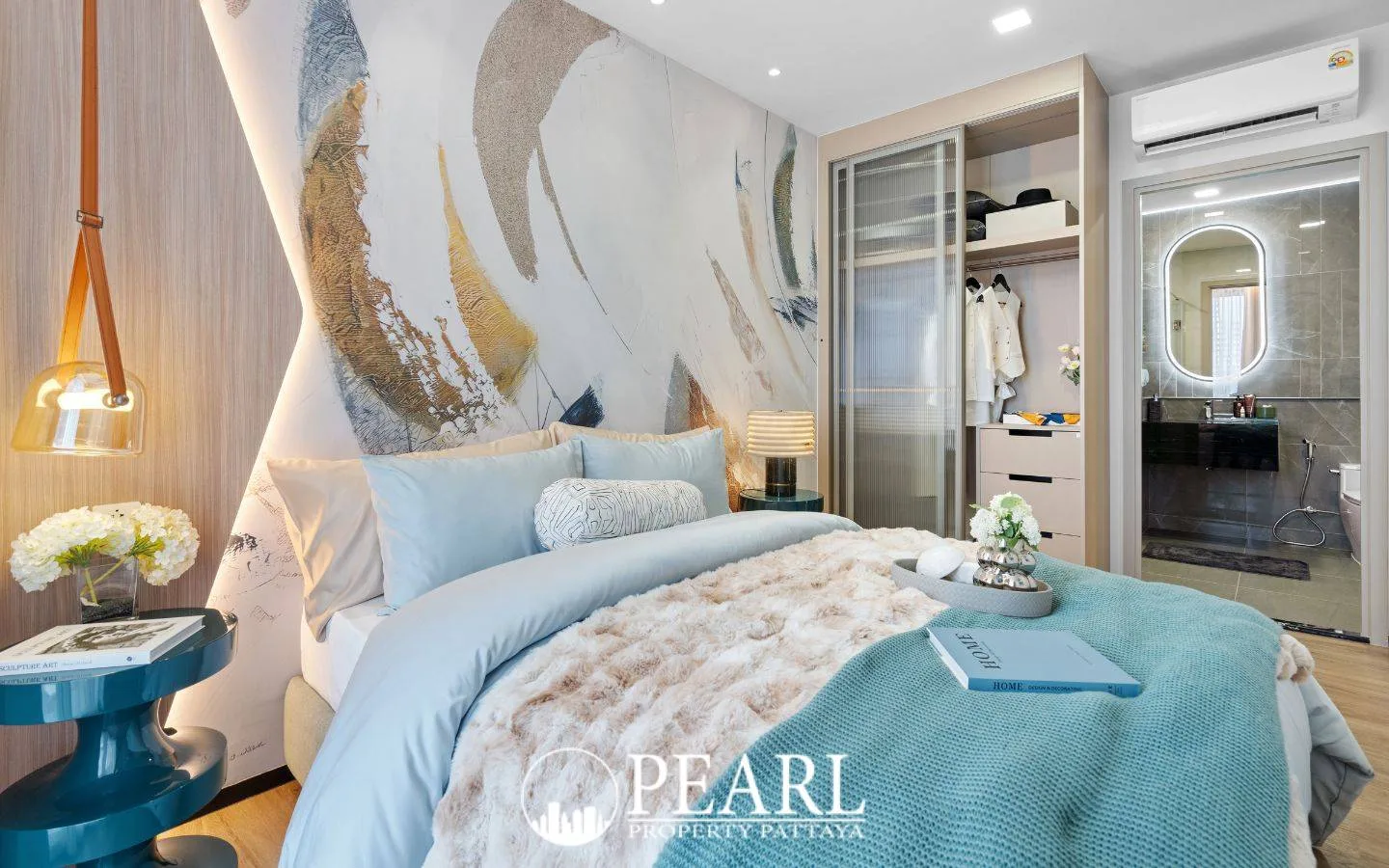 2 Bedroom Condo for Sale in Aquarous Jomtien Pattaya second bedroom