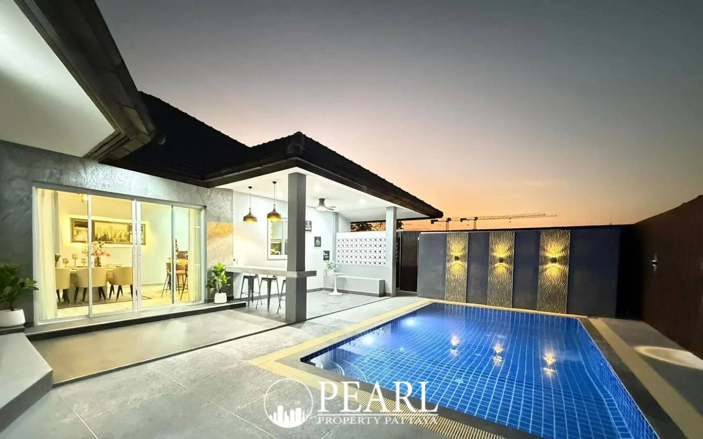 4 Bedroom House for Sale in L Pattaya front facade
