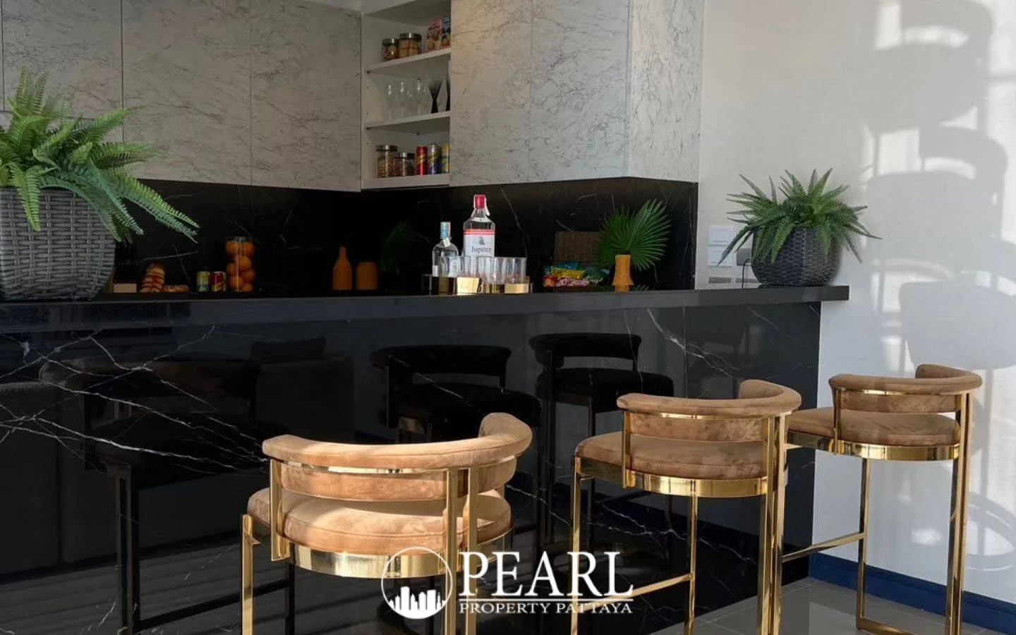 5 Bedroom Condo for Sale in Grande Caribbean luxurious bathroom with double vanity and large shower