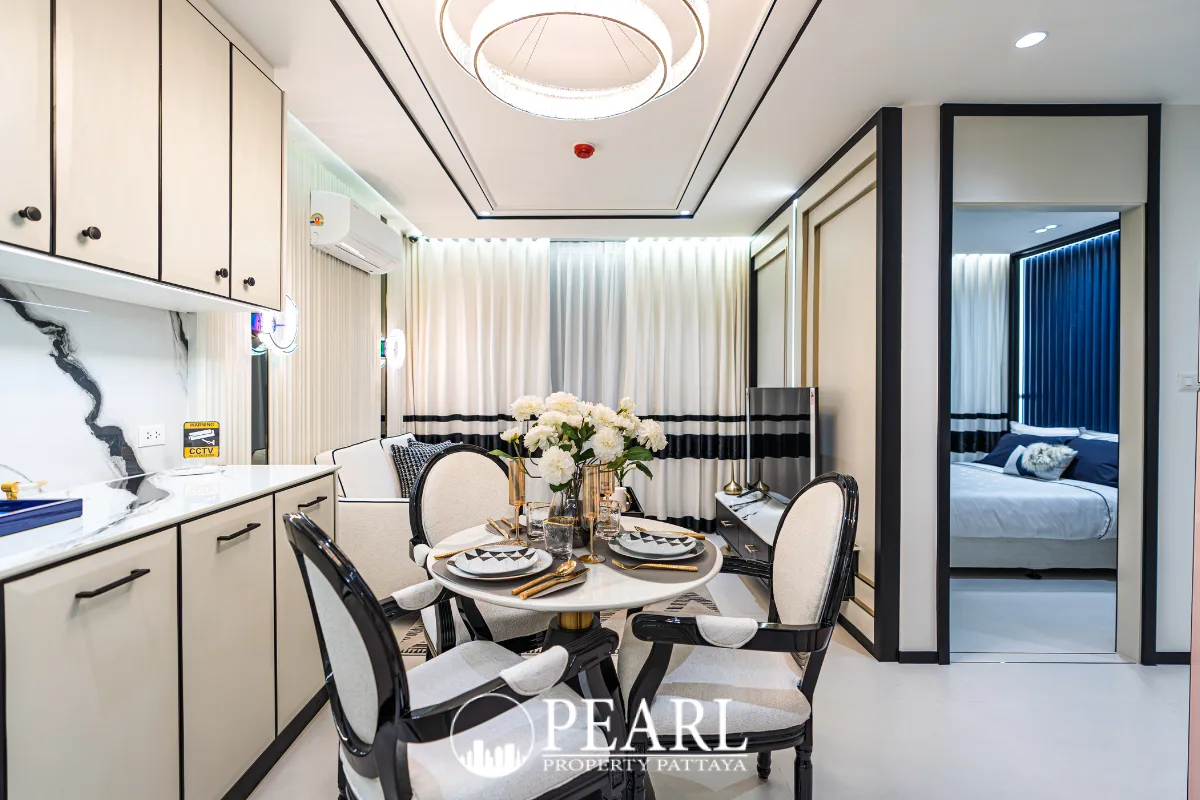 2 Bedroom Condo for Sale in Embassy Life master bedroom with city view