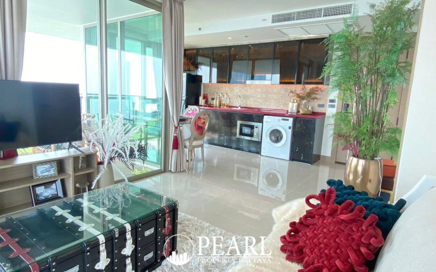 1 Bedroom Condo for Sale in Riviera Ocean Drive spacious bedroom with king-size bed