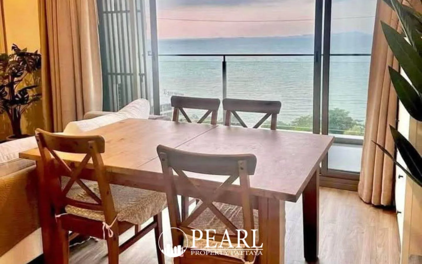 2 Bedroom Condo for Sale in Baan Plai Haad modern kitchen with appliances