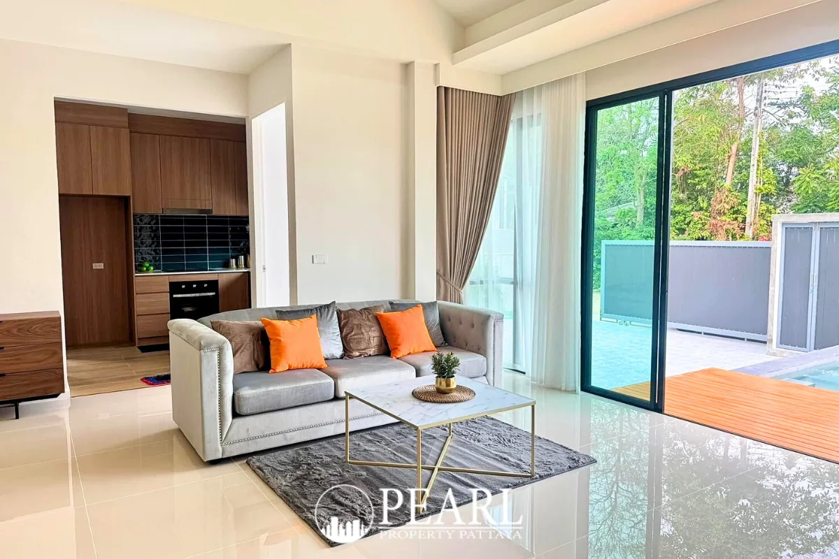 4 Bedroom House for Sale in Tropical Village modern kitchen with island