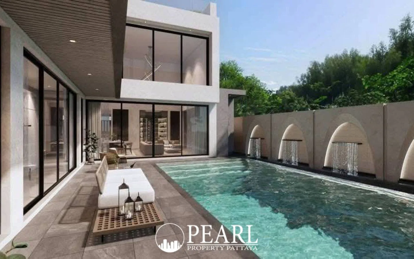 6 Bedroom House for Sale in Bang Lamung elegant master bedroom