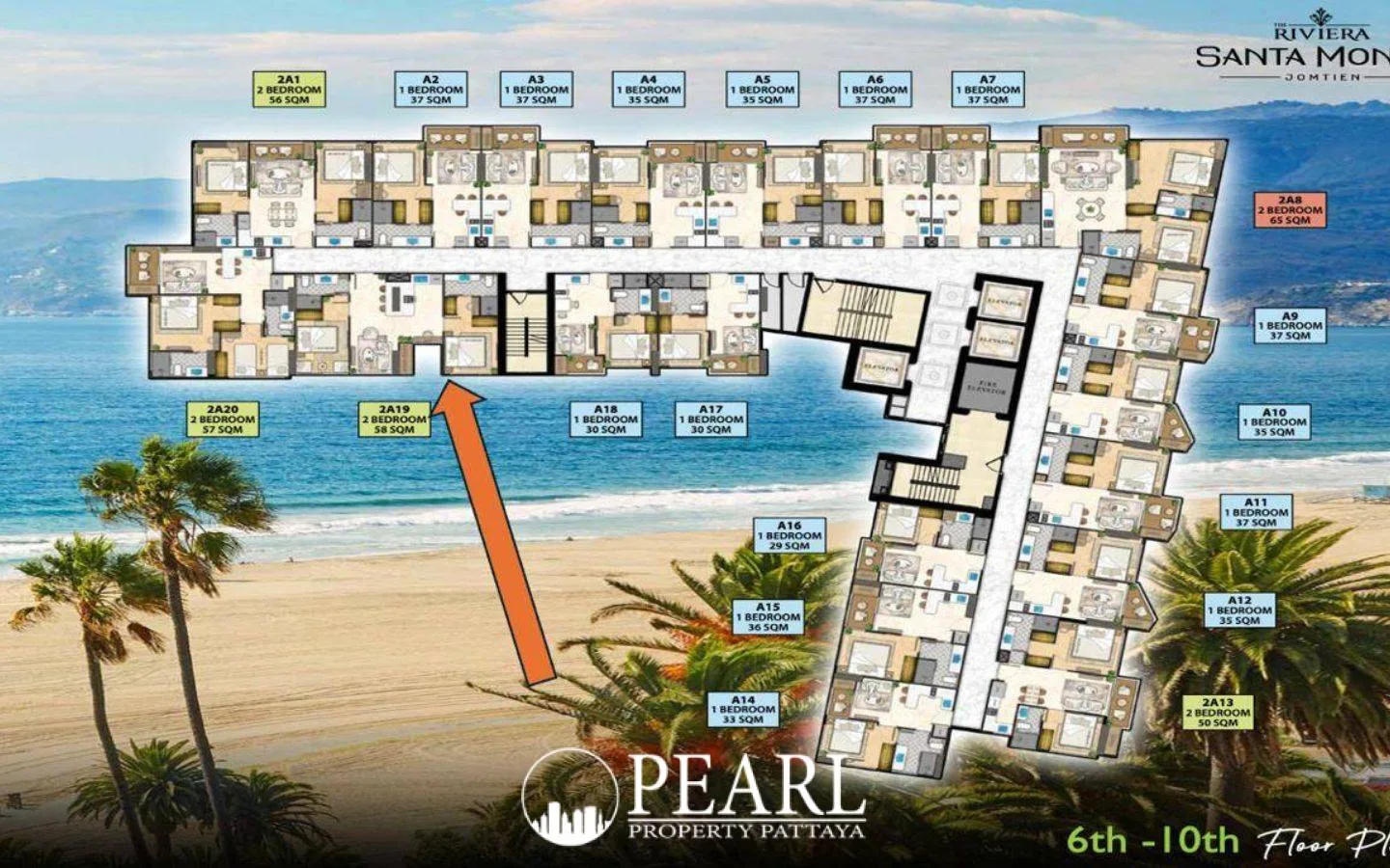 2 Bedroom Condo for Sale in The Riviera Santa Monica contemporary bathroom