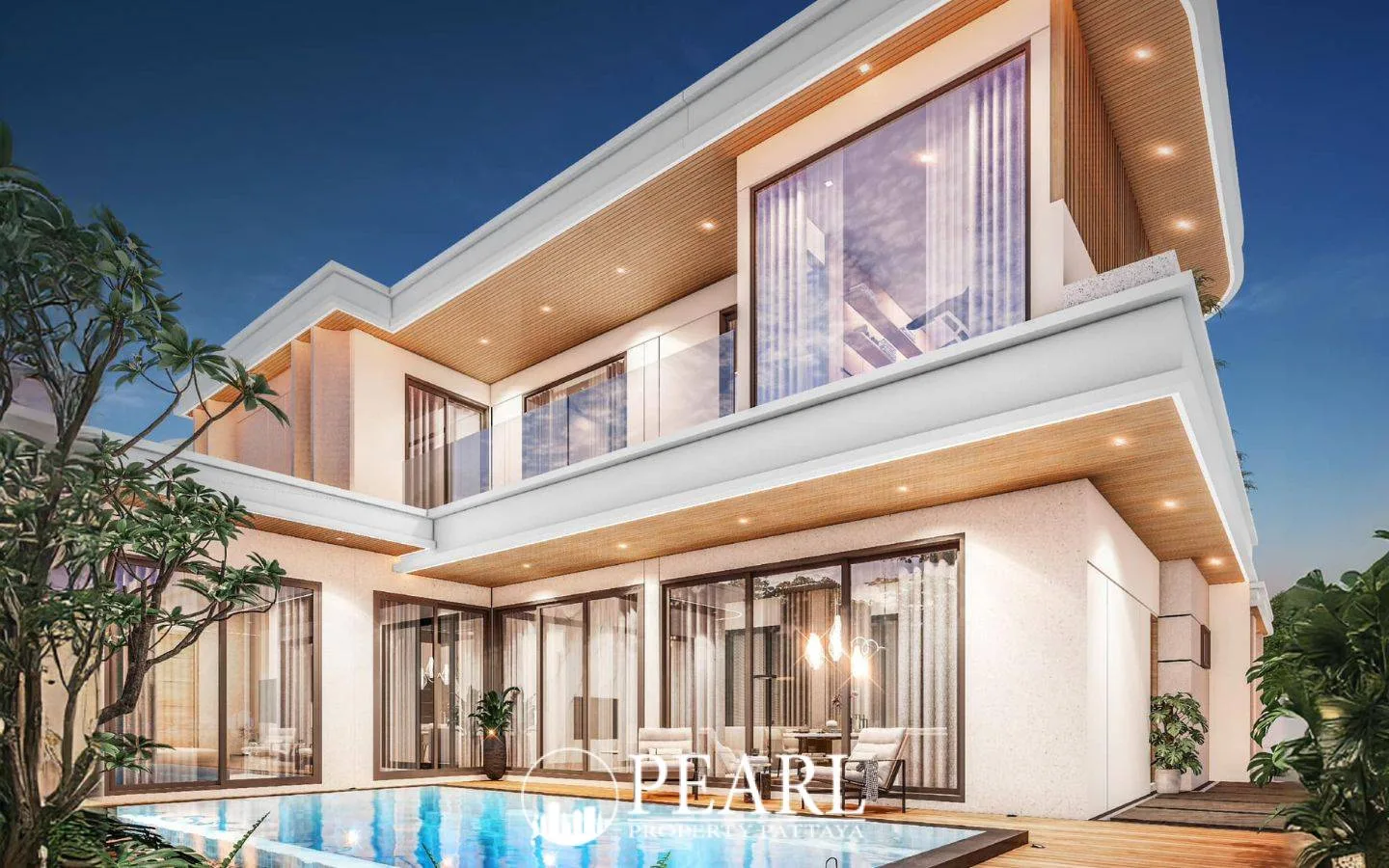 4 Bedroom House for Sale in Charin Pattaya spacious living room