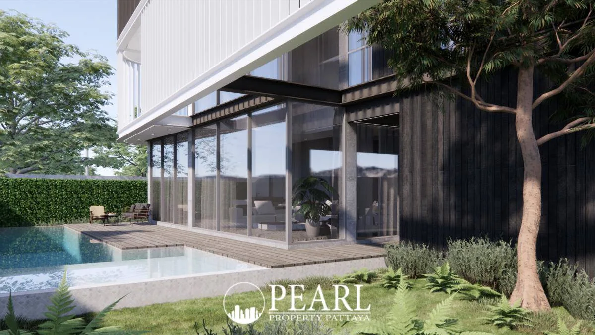 5 Bedroom House for Sale in Na Jomtien modern kitchen