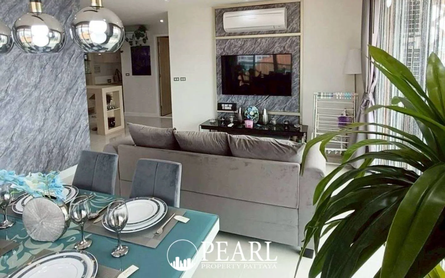 2 Bedroom Condo for Sale in Grande Caribbean stylish bathroom with walk-in shower