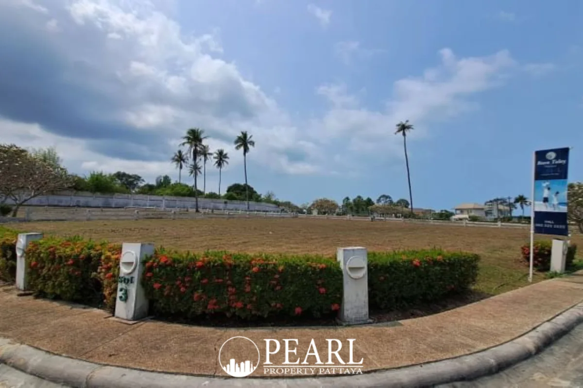 Land for Sale in L Pattaya undeveloped land with lush greenery