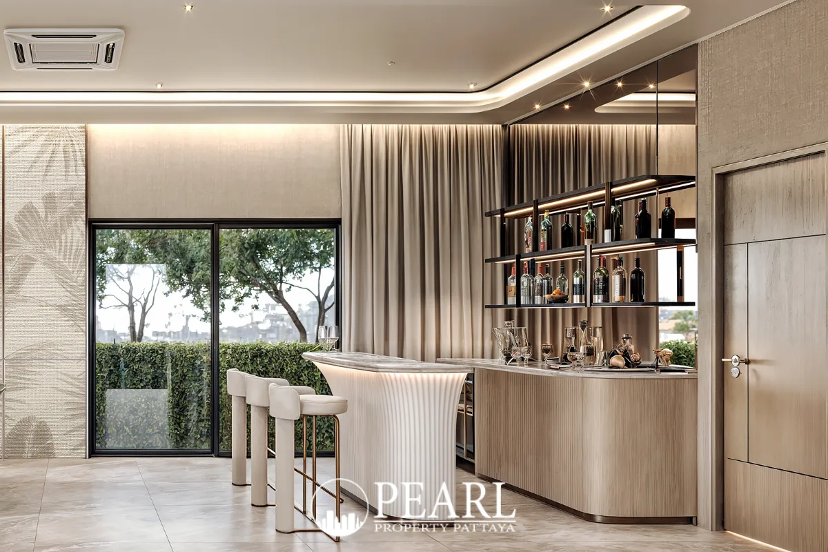 3 Bedroom House for Sale in The Palm Pattaya Chaiyapornvitee 25 second bedroom