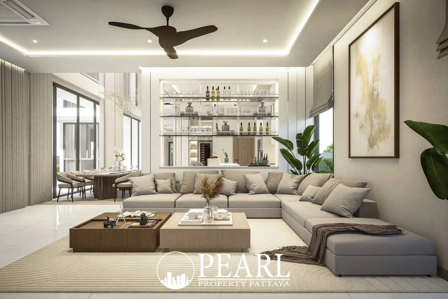 5 Bedroom House for Sale in L Pattaya luxurious ensuite bathroom