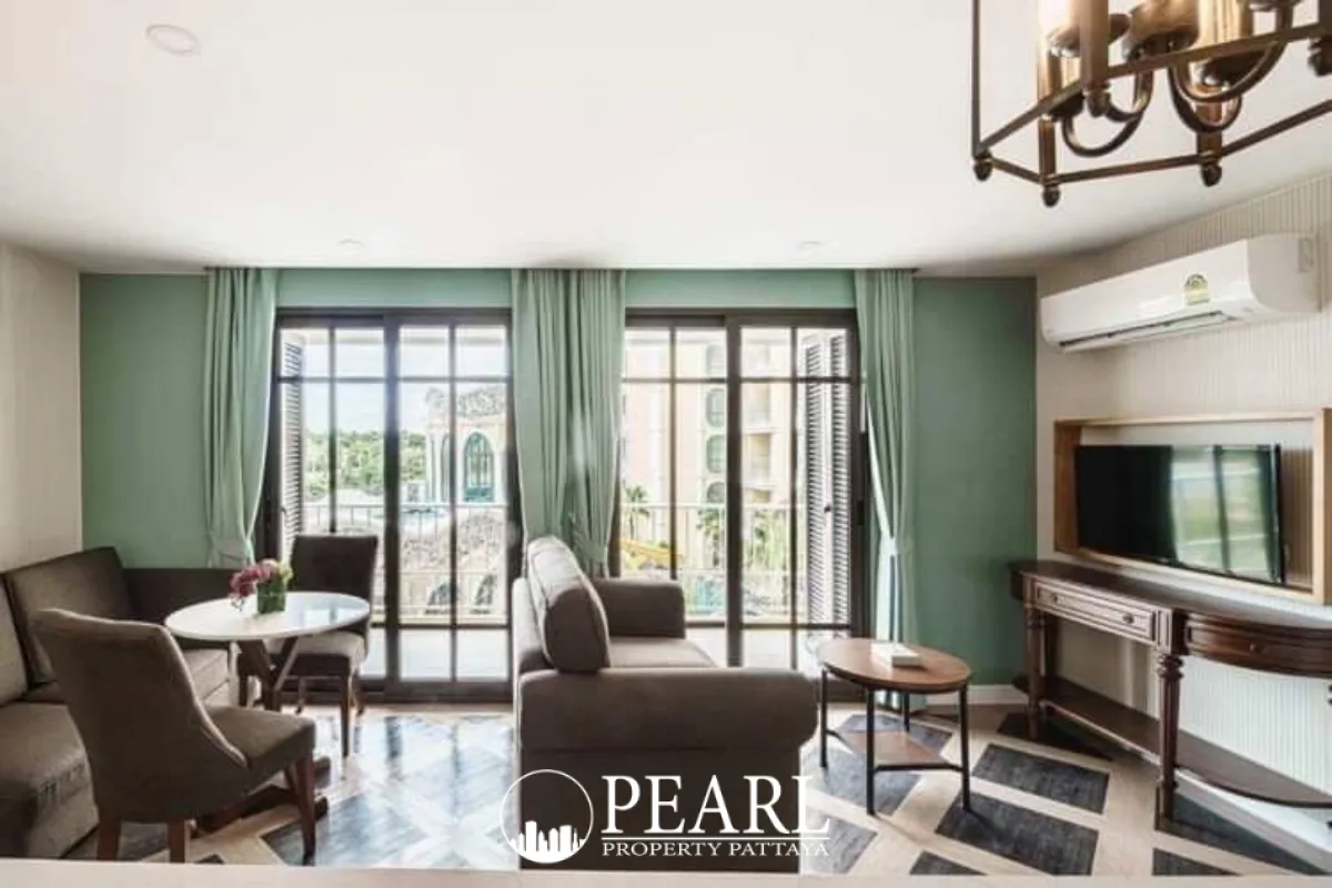 2 Bedroom Condo for Sale in Espana Condo Resort private balcony with city views