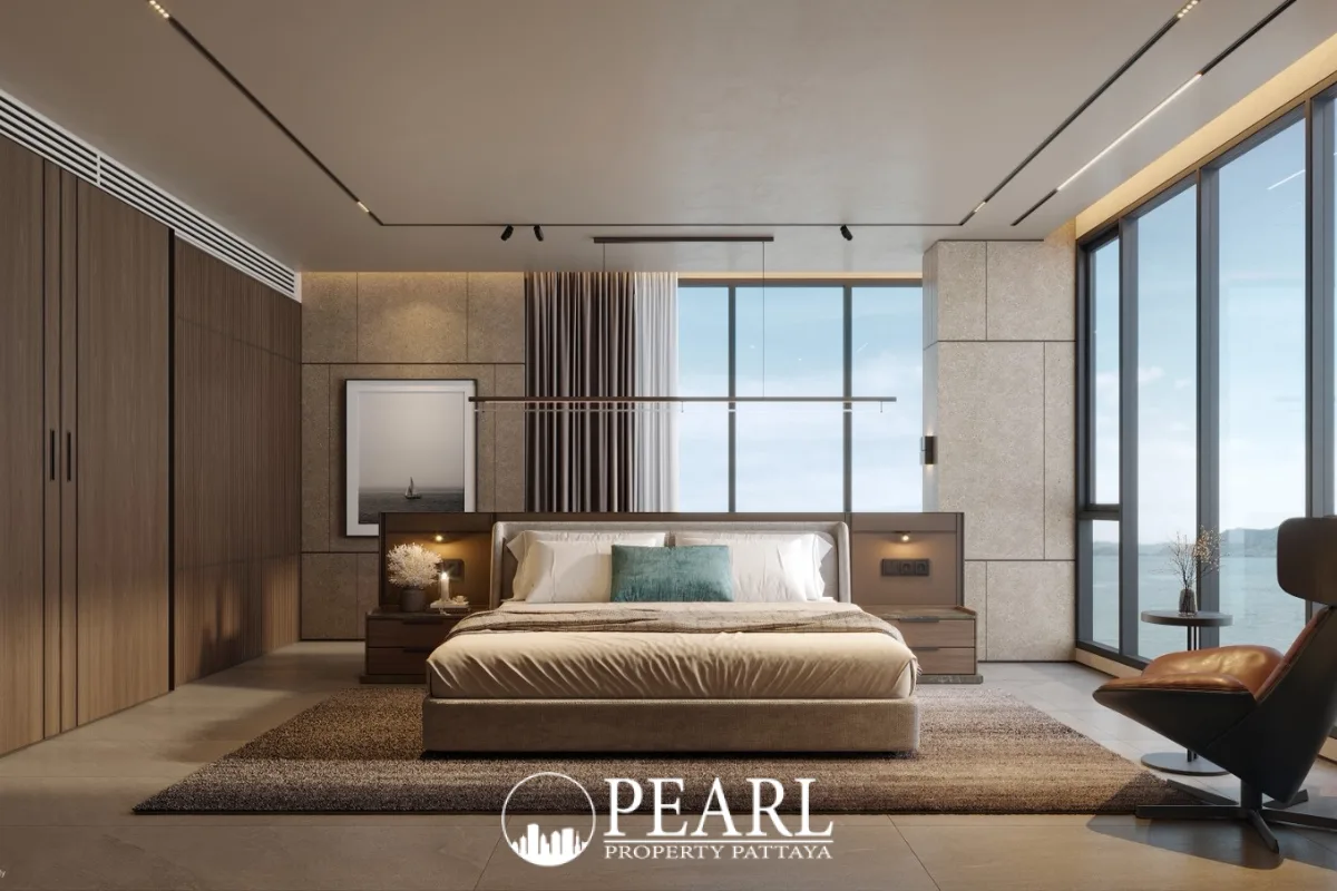 4 Bedroom Condo for Sale in The Panora Estuaria private balcony with sea view