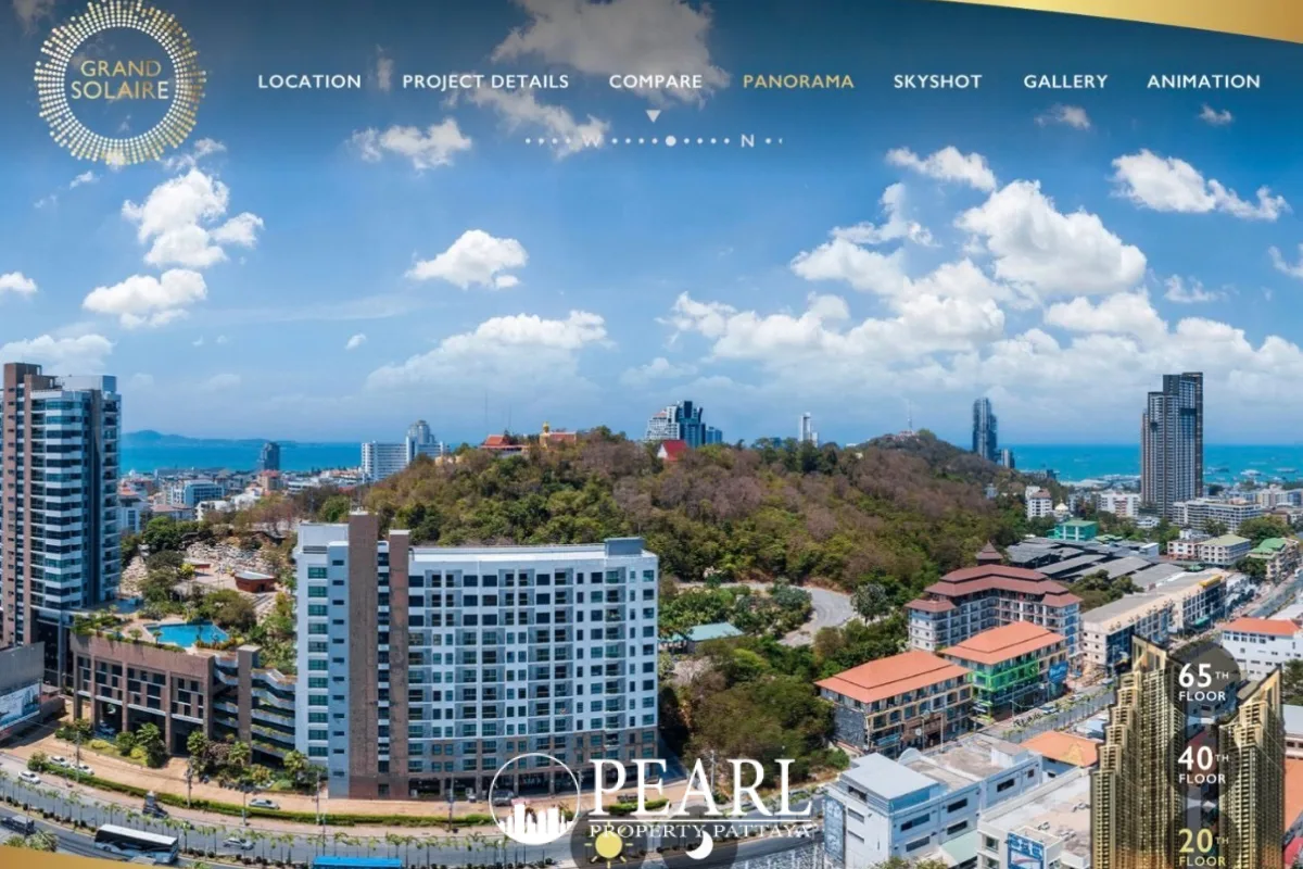 1 Bedroom Condo for Sale in Grand Solaire Pattaya elegant bathroom