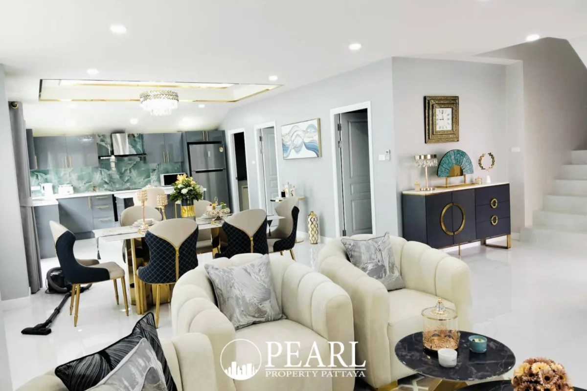 4 Bedroom Villa for Sale in Na Kluae spacious living room with comfortable seating