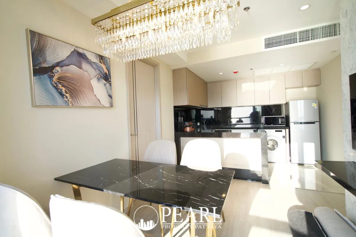 2 Bedroom Condo for Rent in The Panora Pattaya second bedroom with twin beds