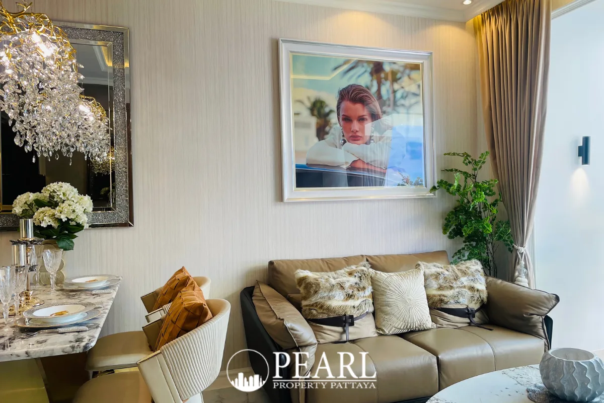 1 Bedroom Condo for Sale in The Riviera Malibu luxurious bathroom with walk-in shower