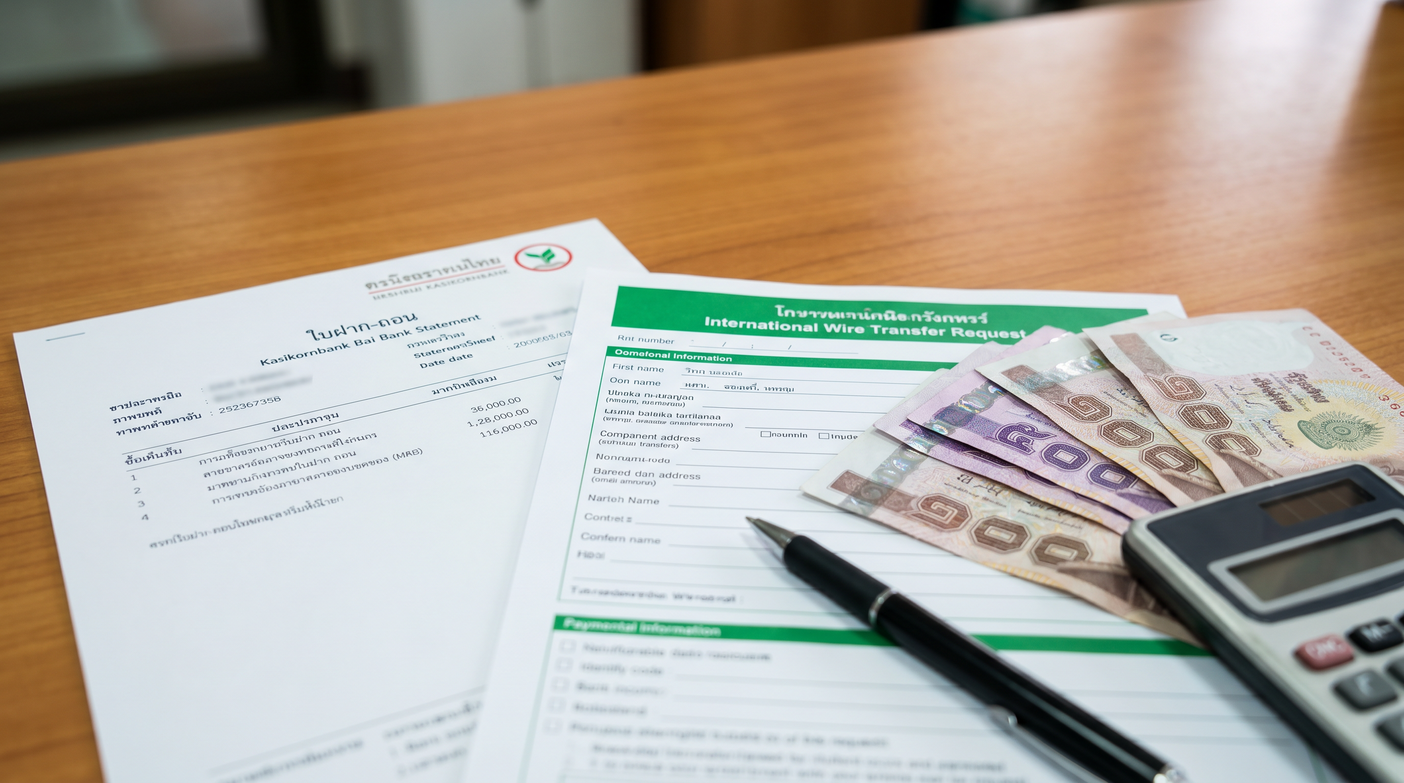 FET form — essential for foreign quota condo purchases in Thailand